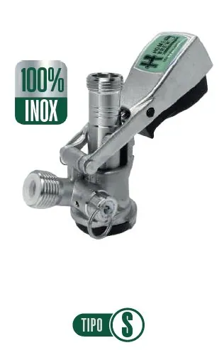 Extratora de inox tipo S
